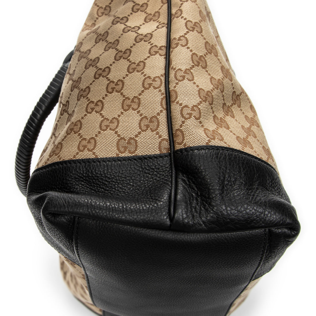 Large Twisted Handle Zip Tote