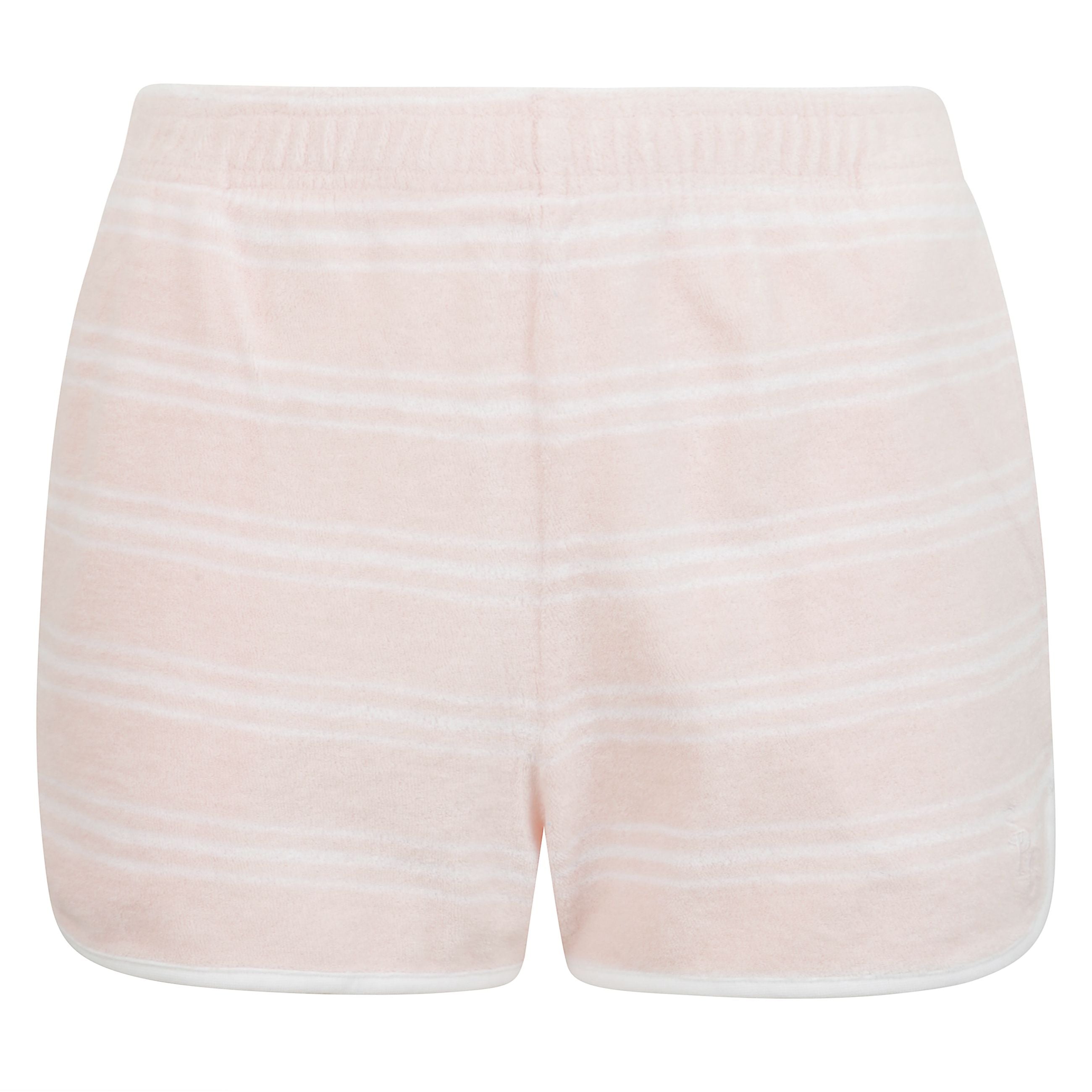 Shorts sporty & rich terry in cotone, con tasche laterali e una sul retro.