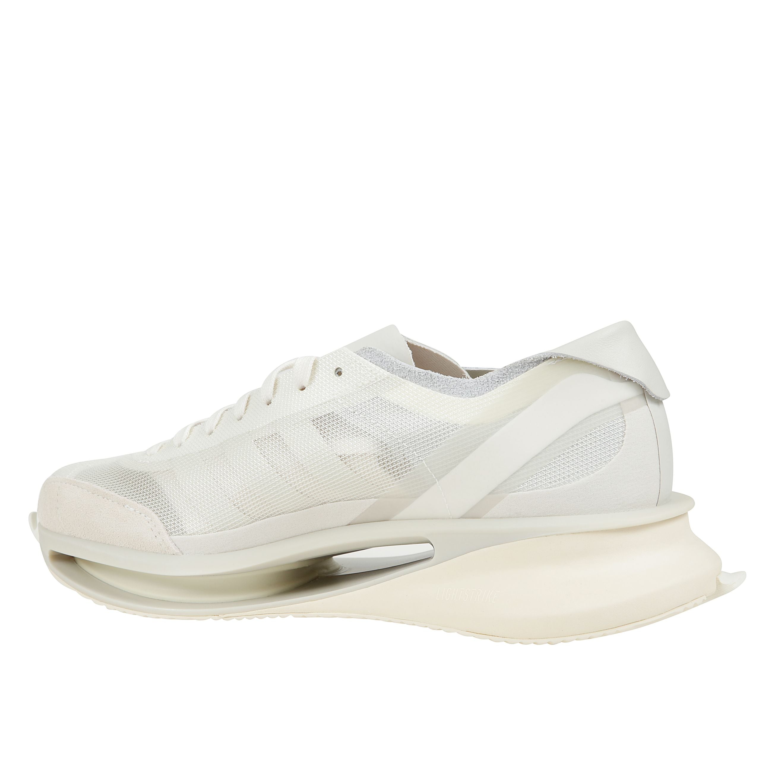 Y-3 s-gendo run crewht/talc/wonwhi 
sneaker realizzata in misto tessuto, punta tonda, chiusura frontale con lacci, tomaia con tessuto traspirante e suola in gomma