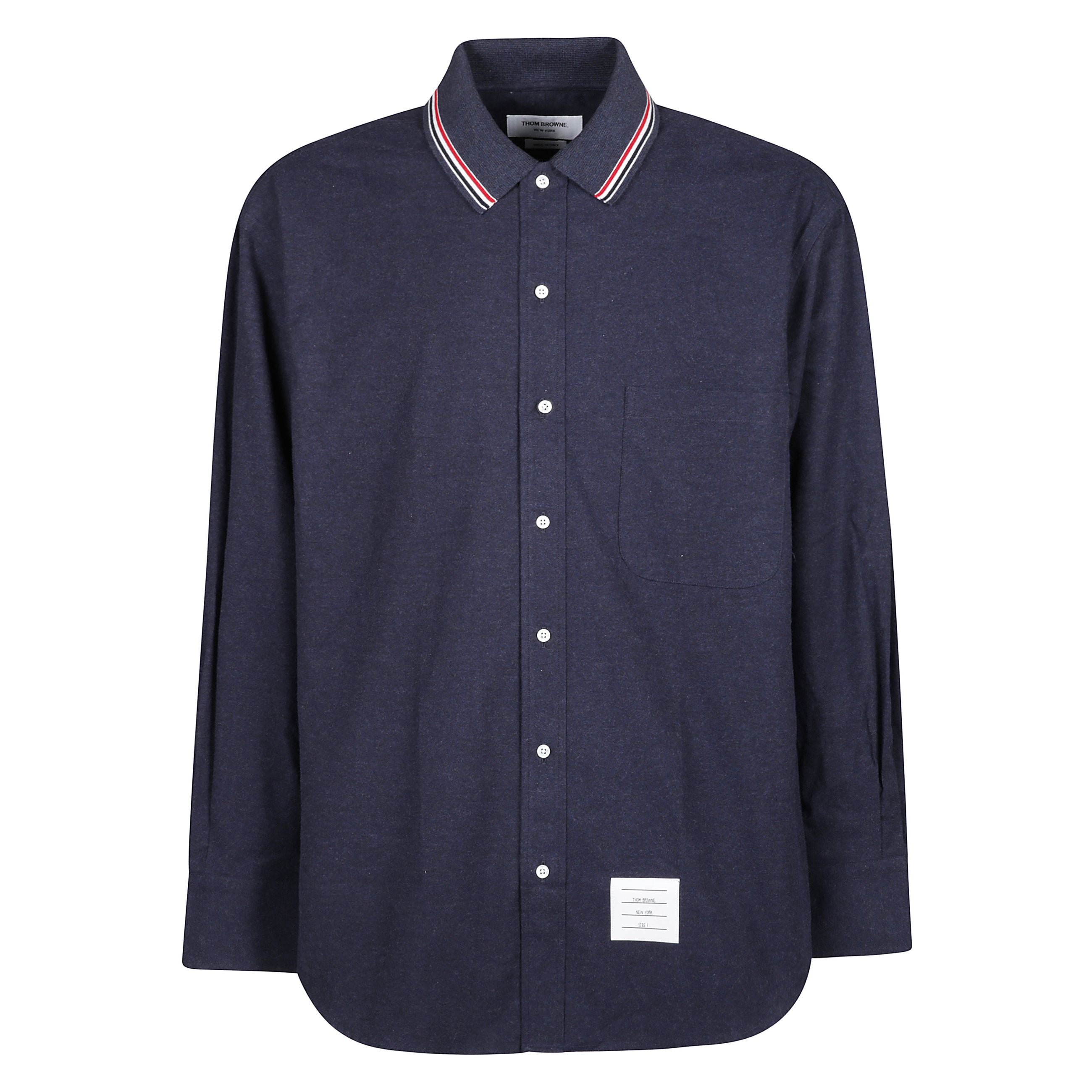 Giacca-camicia in cotone, dettaglio a righe