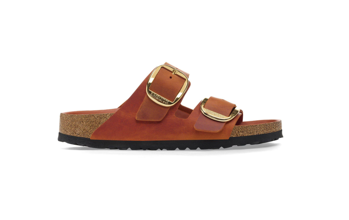 Birkenstock Arizona Big Buckle Oiled Leather Burnt Orange