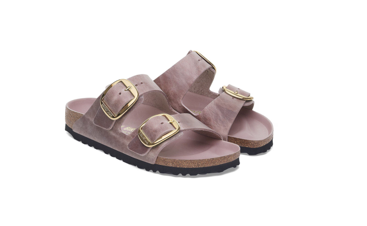 Birkenstock Arizona Big Buckle Oiled Leather Lavender