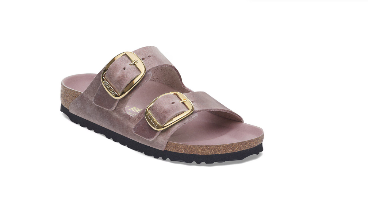 Birkenstock Arizona Big Buckle Oiled Leather Lavender