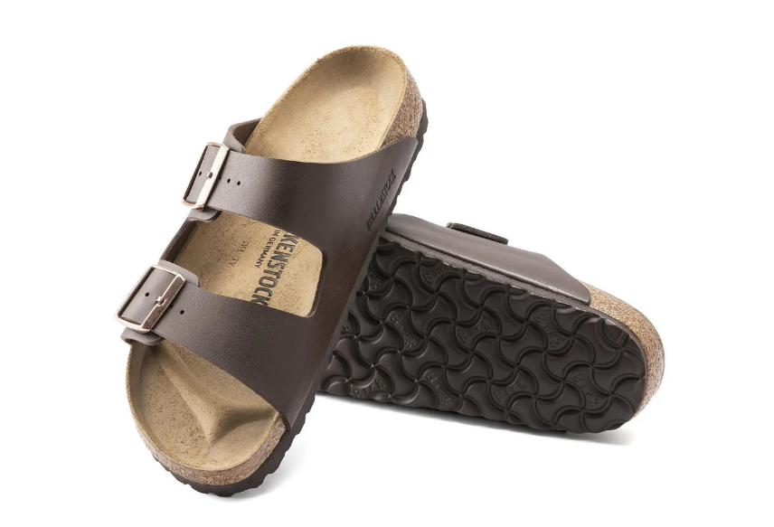 Birkenstock Arizona Birko-Flor Dark Brown Sandals