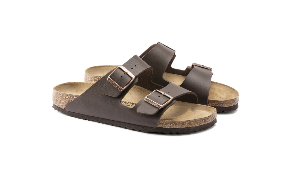 Birkenstock Arizona Birko-Flor Dark Brown Sandals