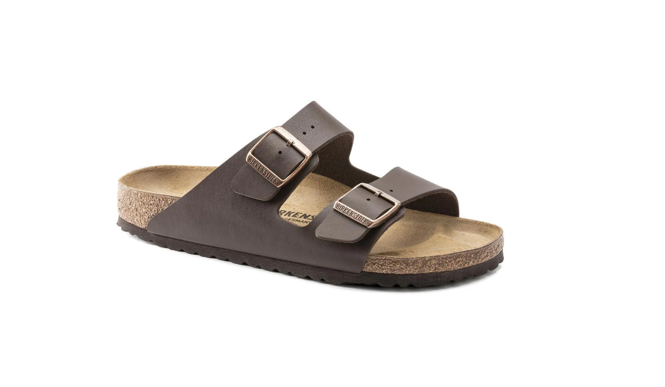 Birkenstock Arizona Birko-Flor Dark Brown Sandals