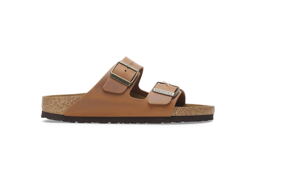 Birkenstock Arizona Oiled Leather Cognac Sandals