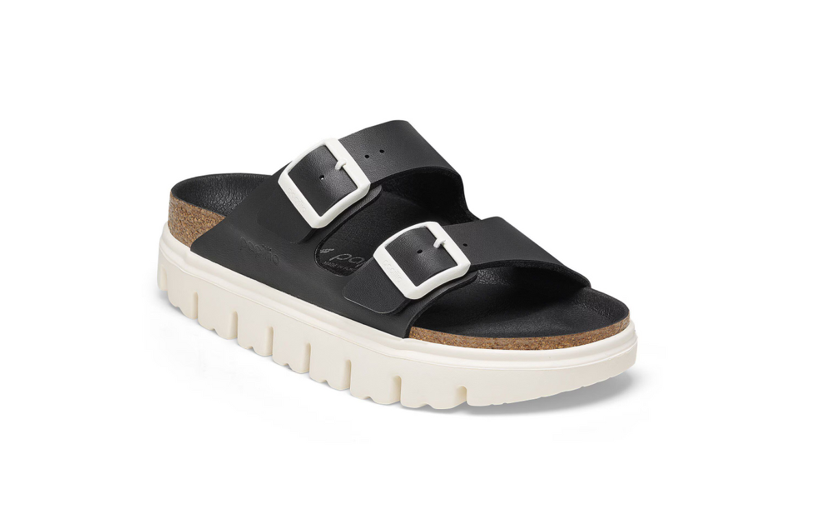 Birkenstock Arizona PAP Chunky Birko-Flor Black