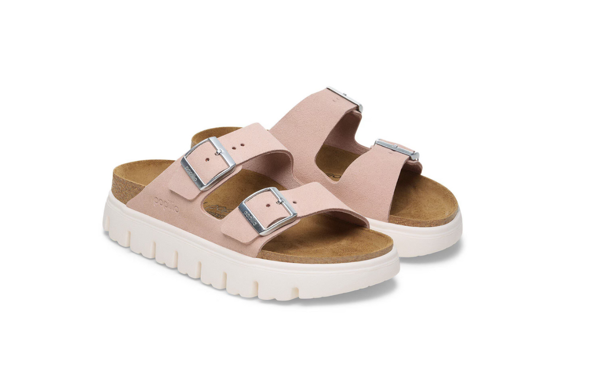 Birkenstock Arizona Chunky Suede Leather Light Rose