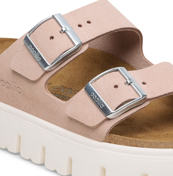 Birkenstock Arizona Chunky Suede Leather Light Rose