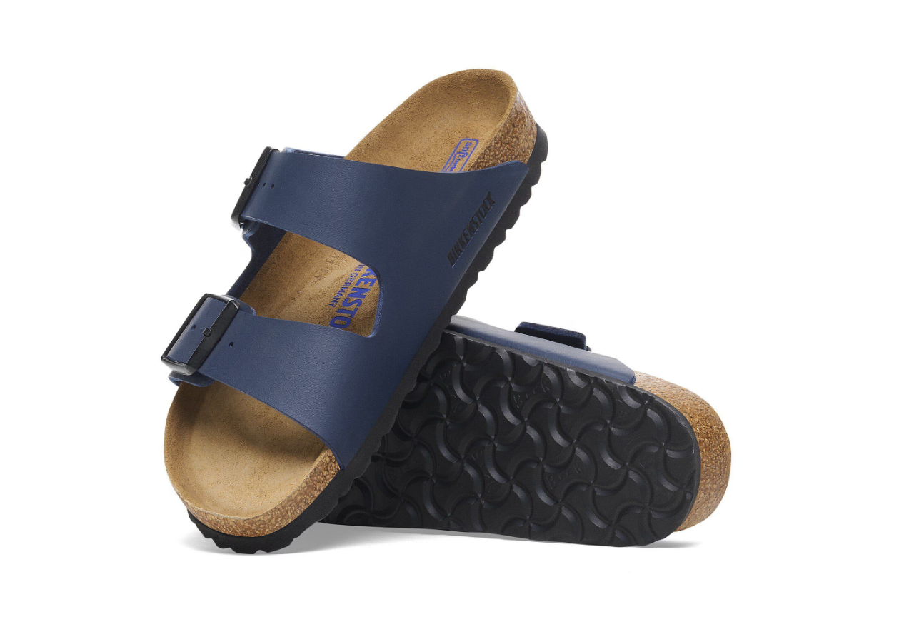 Birkenstock Arizona Soft Footbed Birko-Flor Blue