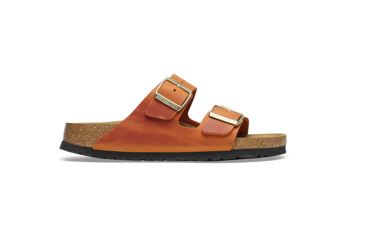 Birkenstock Arizona Soft Footbed Oiled Leather Burnt Orange