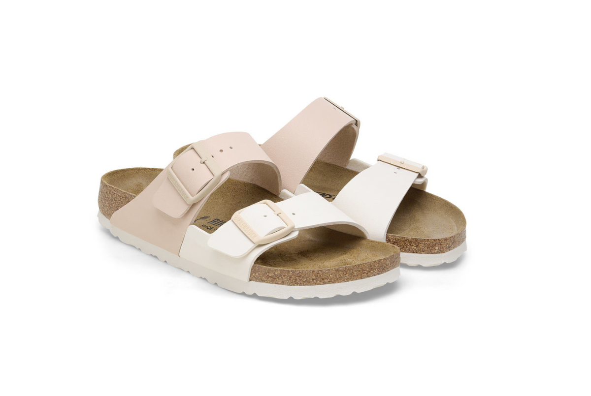 Birkenstock Arizona Split Birko-Flor Eggshell/New Beige