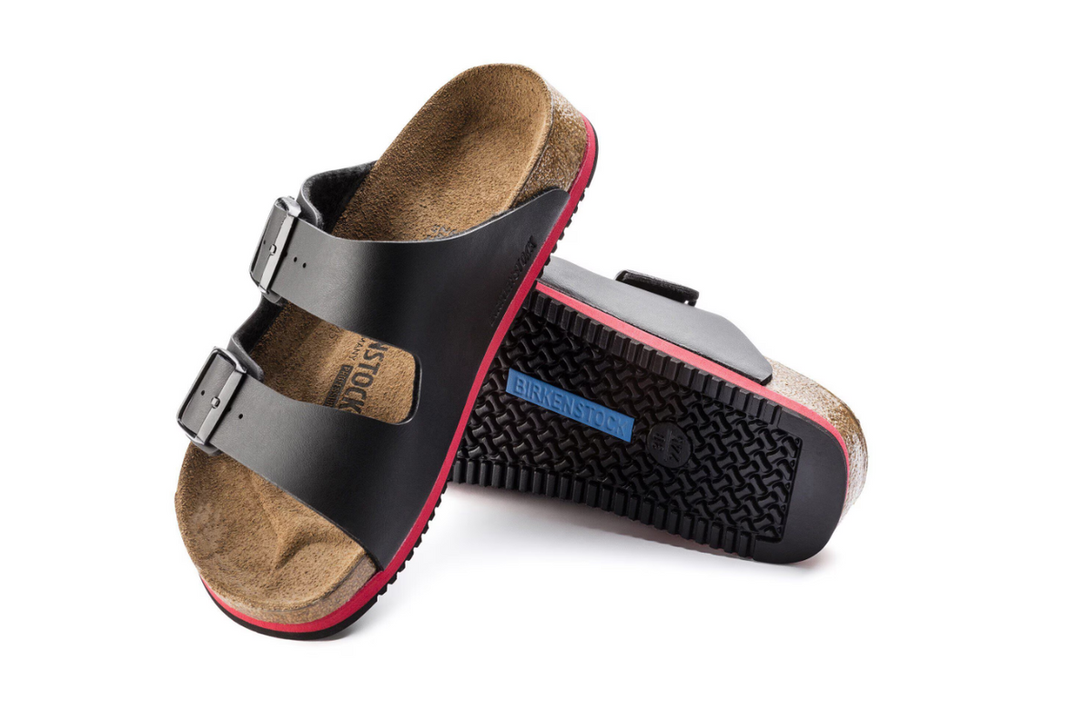 Birkenstock Arizona Super Grip Birko-Flor Black