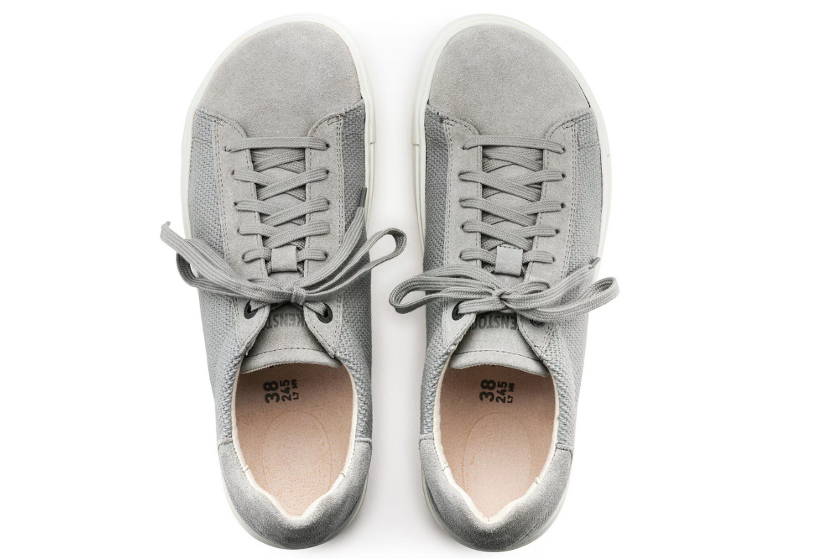 Birkenstock Bend Low Canvas/Suede Whale Gray Sneakers