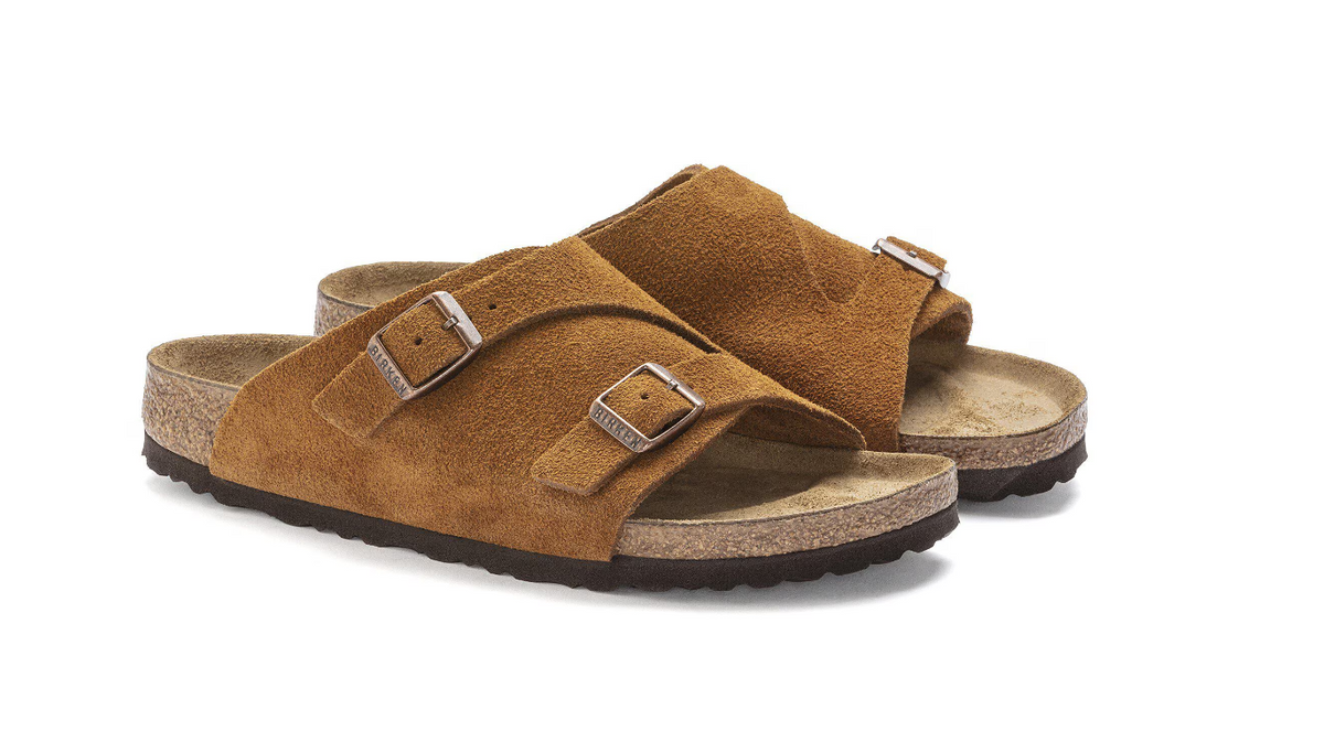 Birkenstock Zurich Suede Leather Mink