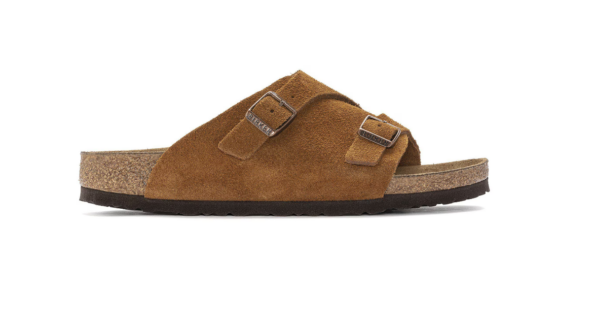 Birkenstock Zurich Suede Leather Mink