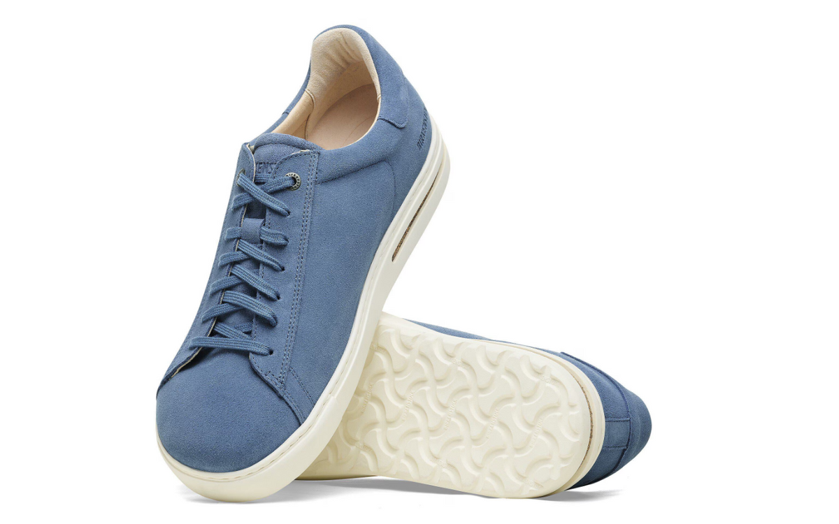 Birkenstock Bend Low Suede Leather Elemental Blue