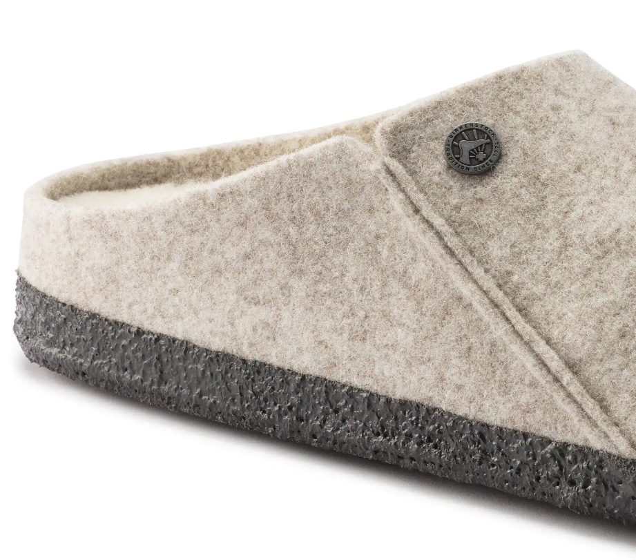 Birkenstock Zermatt Shearling Wool Felt Eggnog