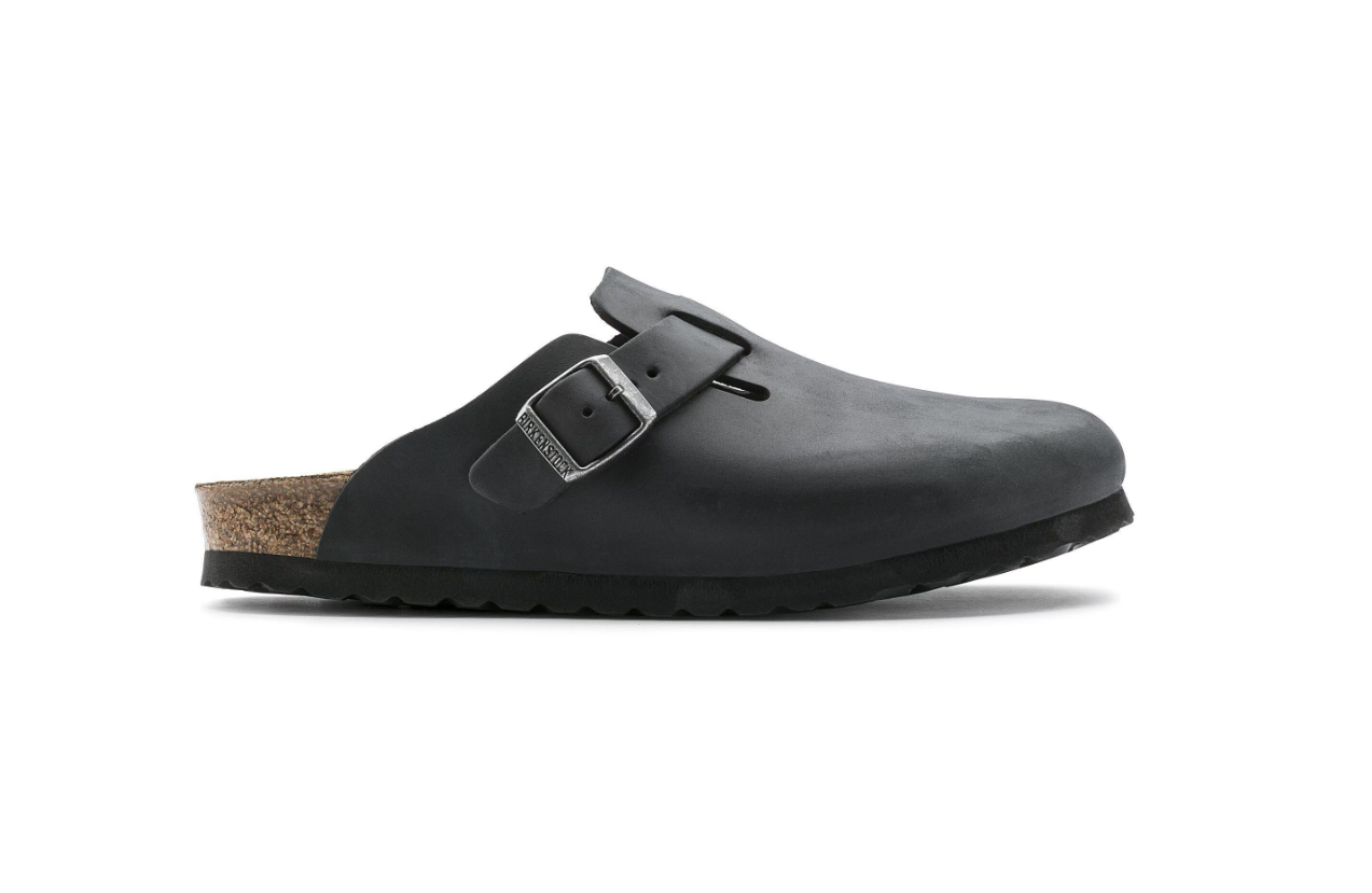 Birkenstock Boston Oiled Leather Black