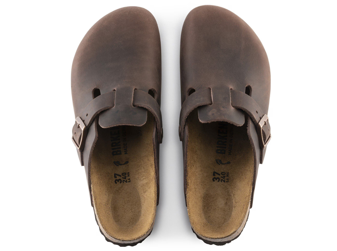 Birkenstock Boston Oiled Leather Habana