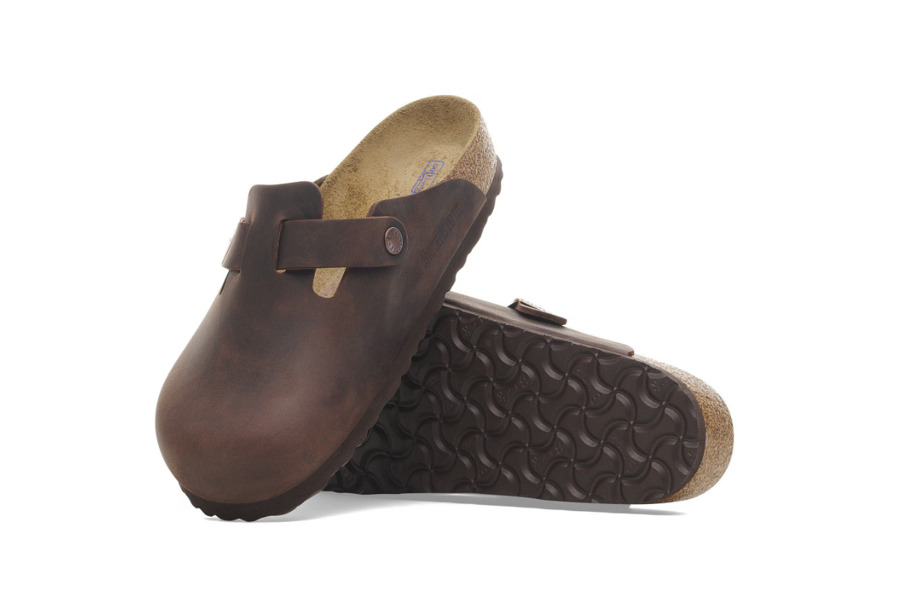 Birkenstock Boston Soft Footbed Oiled Leather Habana