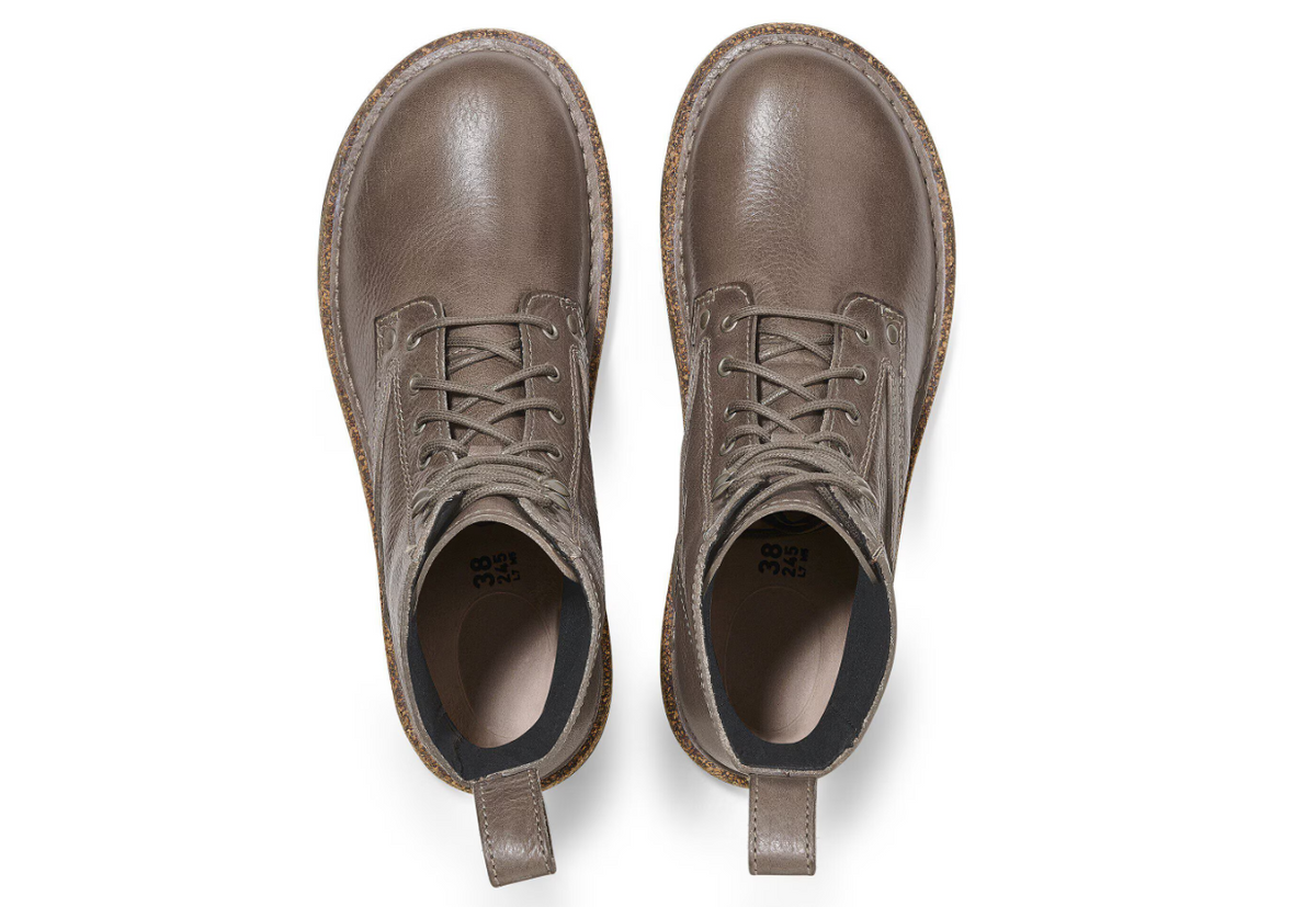 Birkenstock Bryson Natural Leather Taupe Narrow