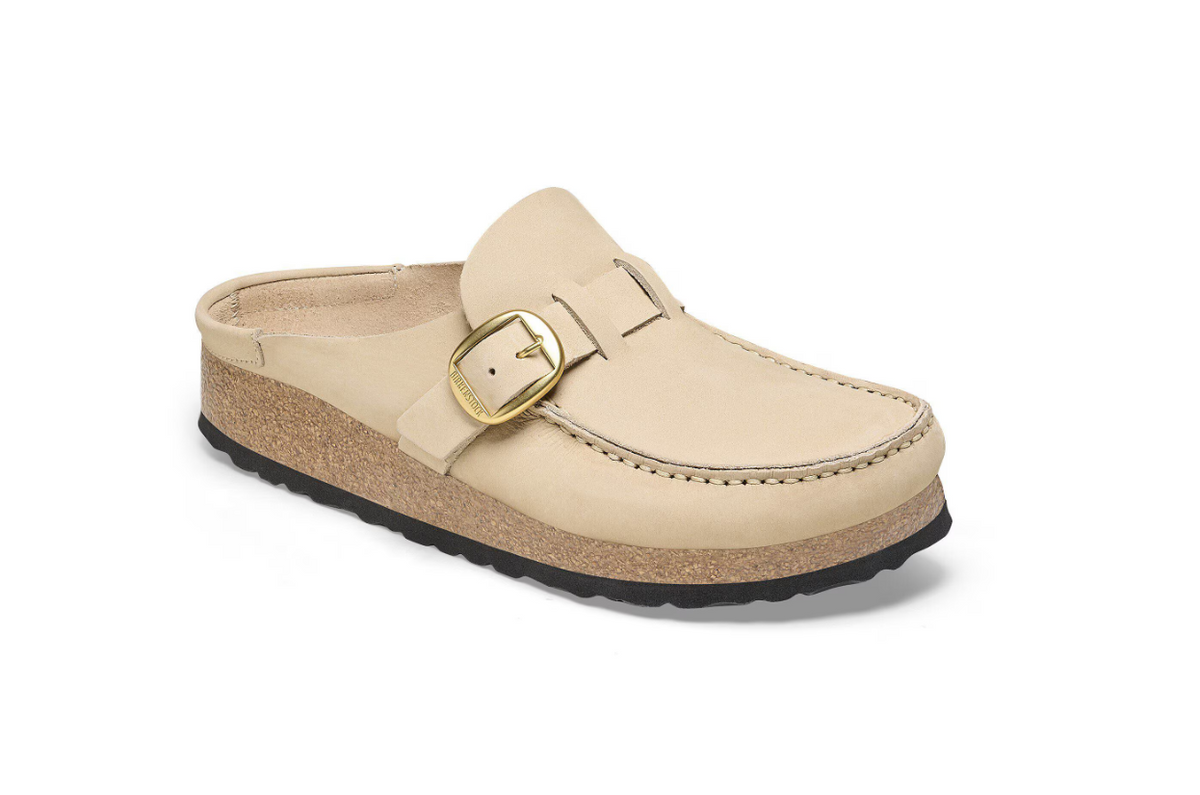Birkenstock Buckley Nubuck Leather Sandcastle
