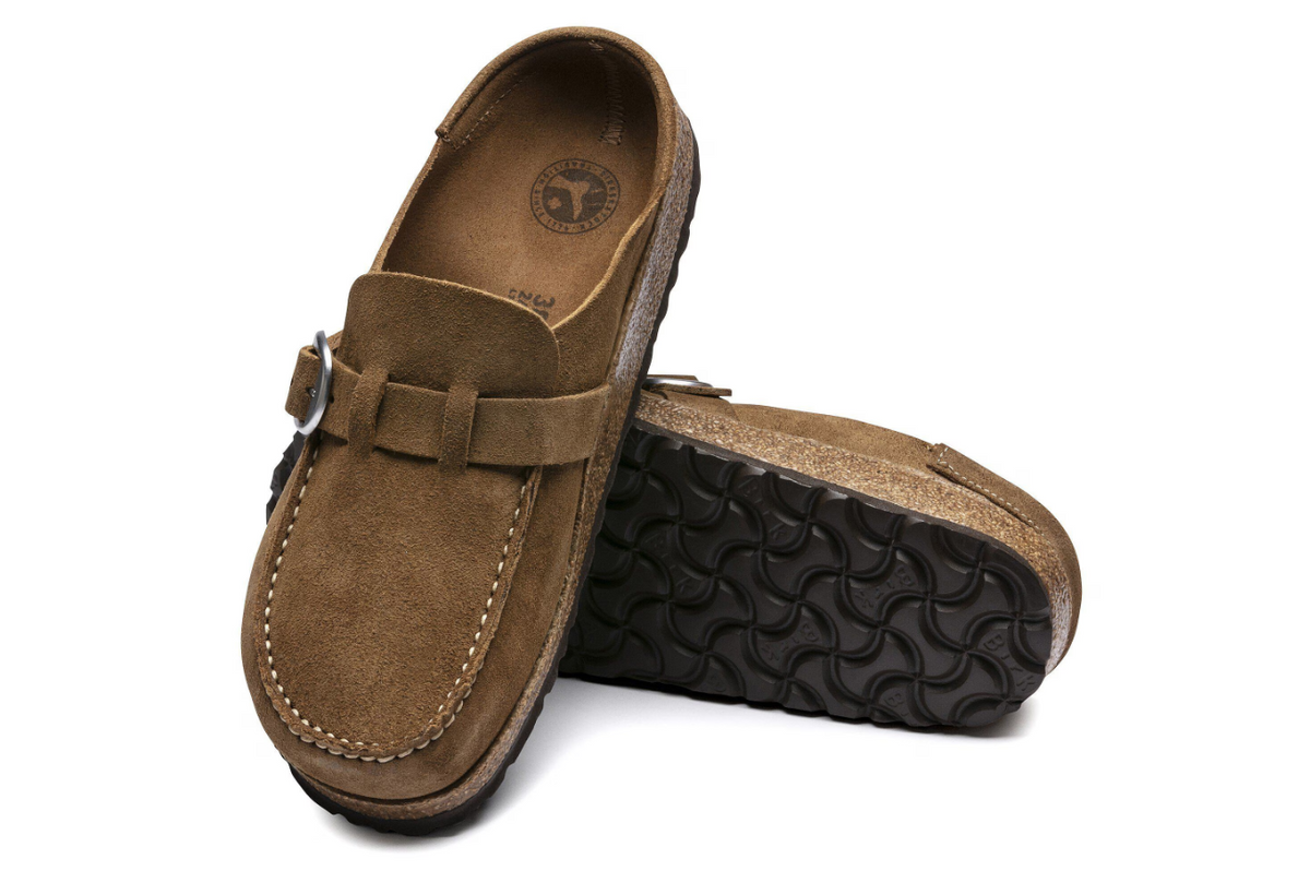 Birkenstock Buckley Suede Leather Tea Regular