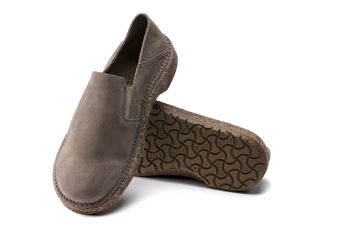 Birkenstock Callan Suede Leather Gray Taupe