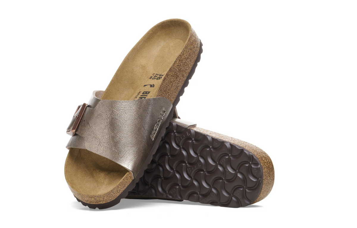 Birkenstock Catalina Birko-Flor Graceful Taupe Sandals