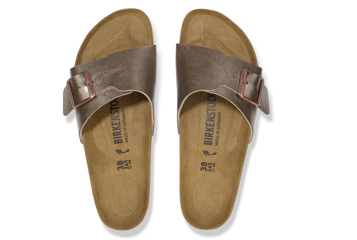 Birkenstock Catalina Birko-Flor Graceful Taupe Sandals
