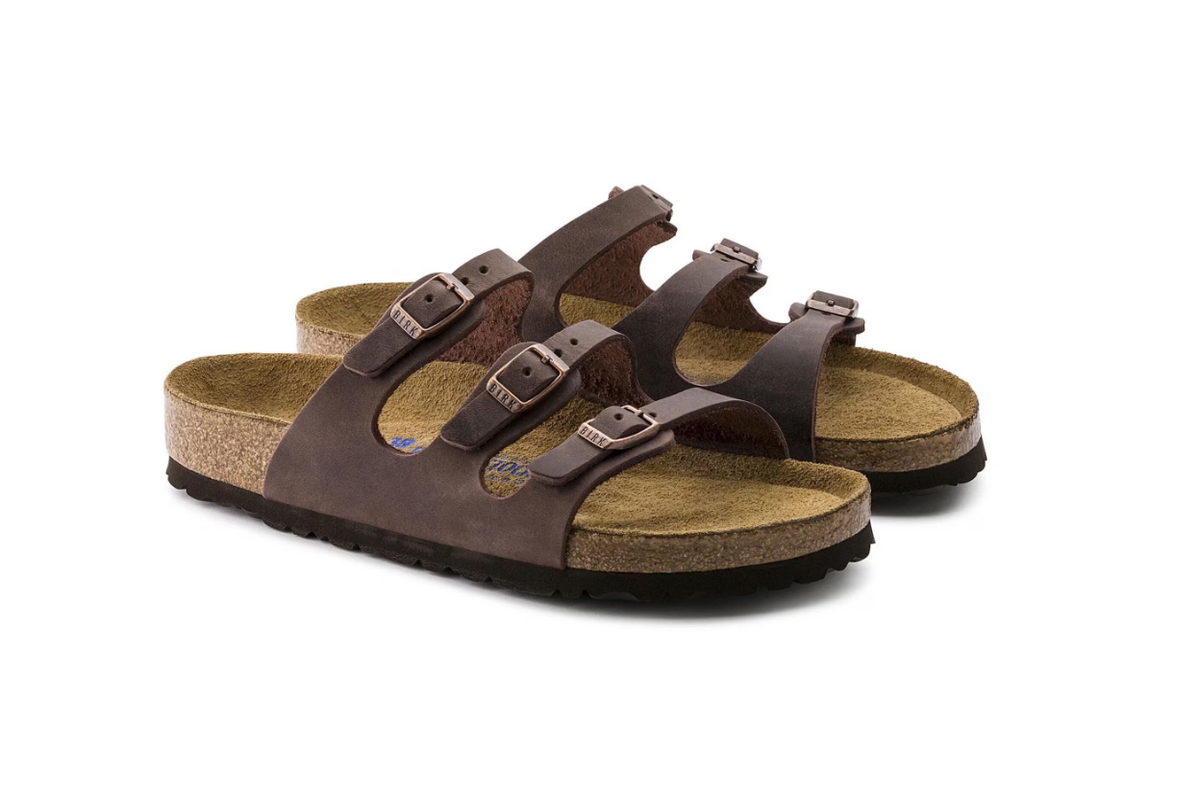 Birkenstock Florida Soft Footbed Oiled Leather Habana