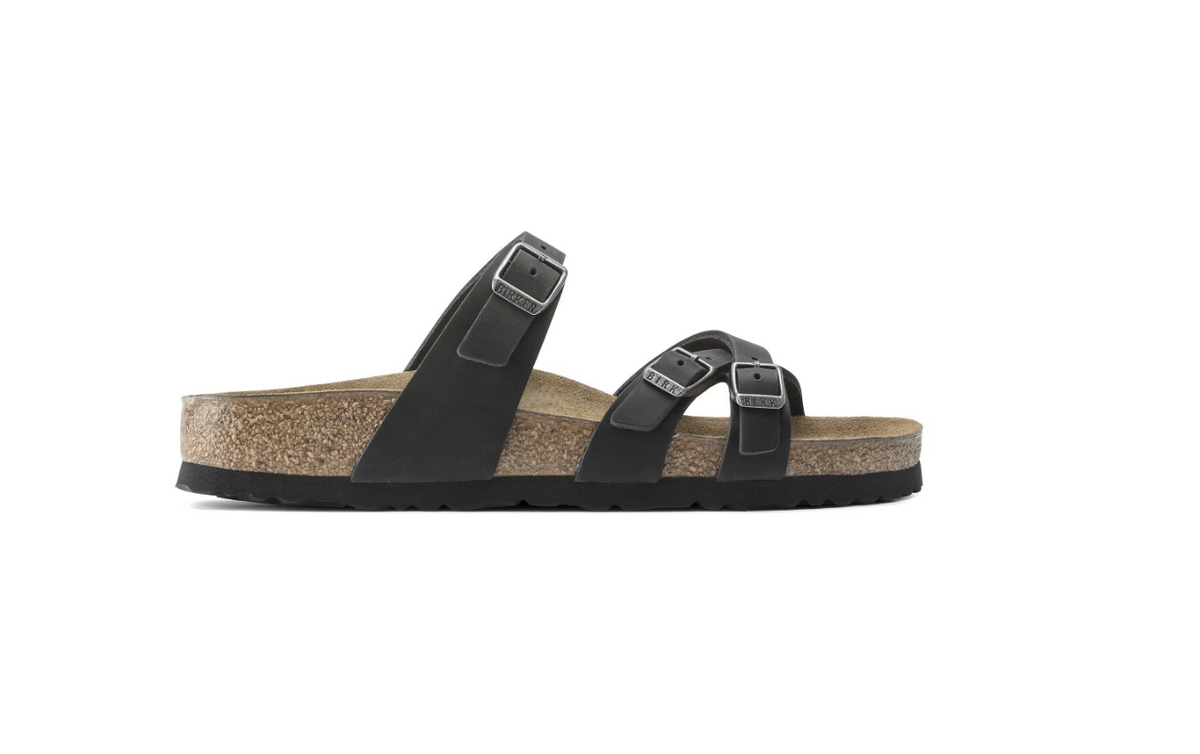 Birkenstock Franca Oiled Leather Black