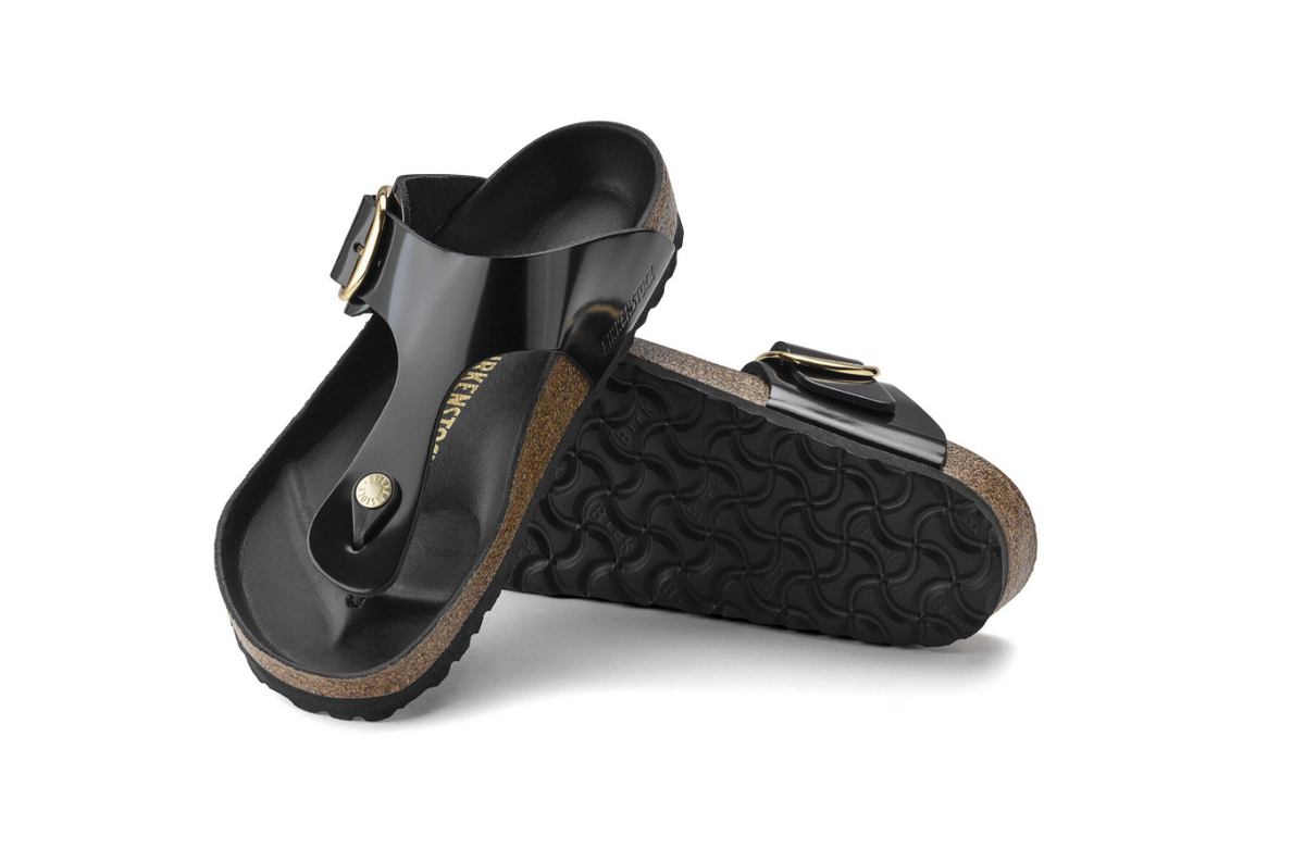 Birkenstock Gizeh Big Buckle High Shine Black