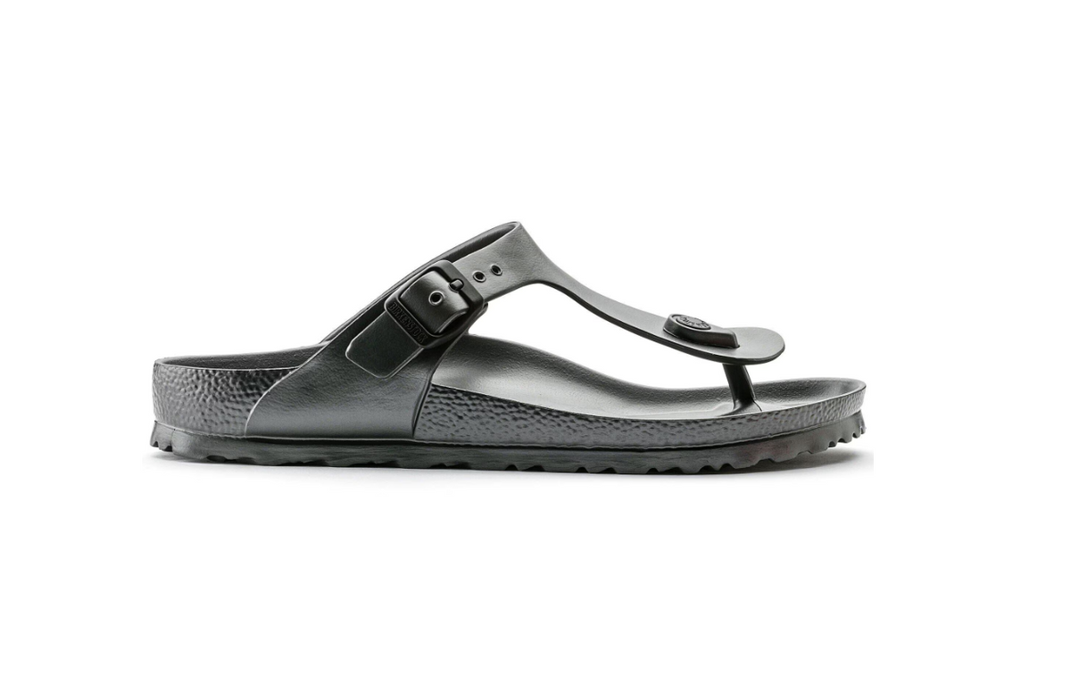 Birkenstock Gizeh Essentials EVA Metallic Anthracite  Regular