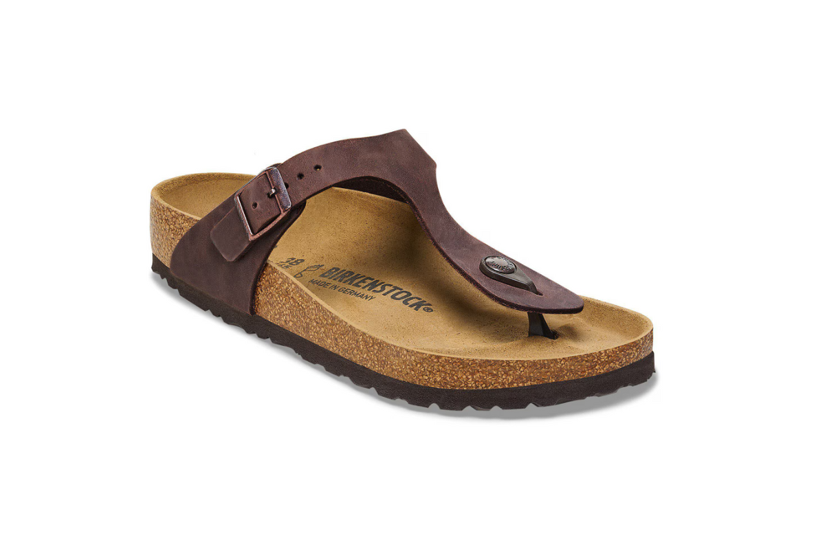 Birkenstock Gizeh Oiled Leather Sandals Habana  Regular