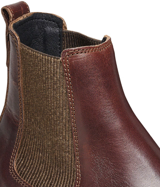 Birkenstock Highwood Slip On Women Natural Leather Chocolate  Narrow