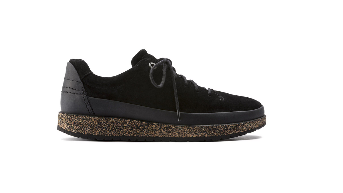 Birkenstock Honnef Low Suede Leather Black Regular