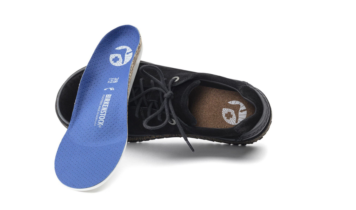 Birkenstock Honnef Low Suede Leather Black  Narrow