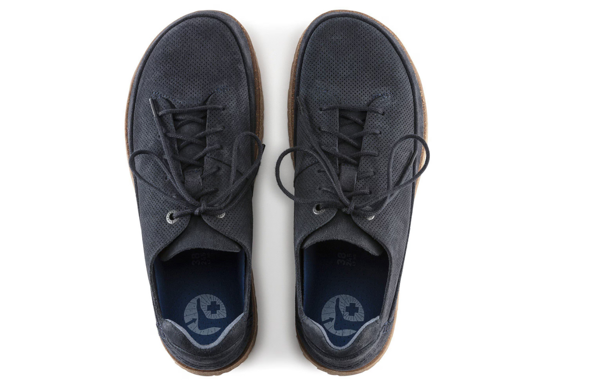 Birkenstock Honnef Light Suede Leather Midnight Blue  Regular