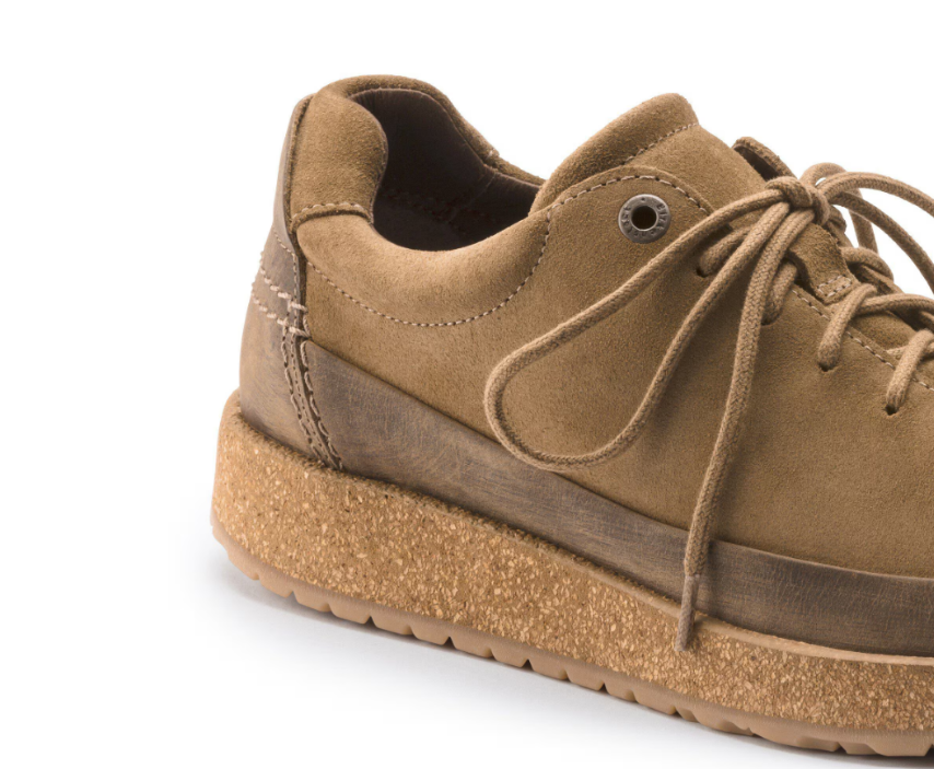 Birkenstock Honnef Low Suede Leather Dark Tea  Regular