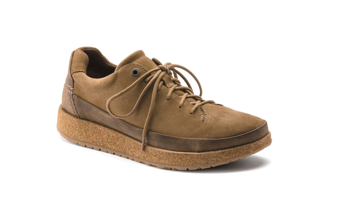 Birkenstock Honnef Low Suede Leather Dark Tea  Narrow