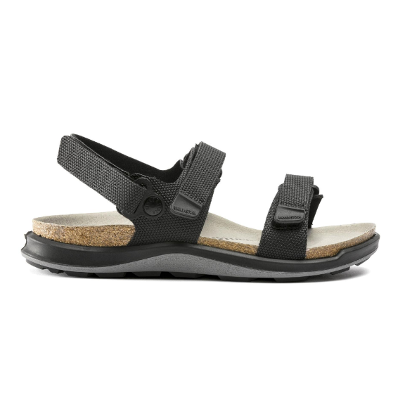 Birkenstock Kalahari Birko-Flor Futura Black Sandals  Narrow