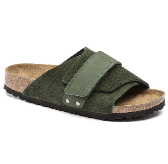 Birkenstock Kyoto VL NU Suede Nubuck Mountain View Green  Regular