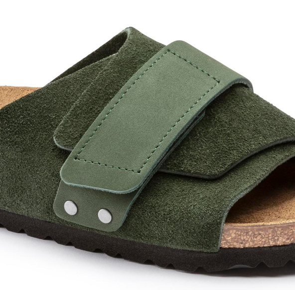Birkenstock Kyoto VL NU Suede Nubuck Mountain View Green  Regular