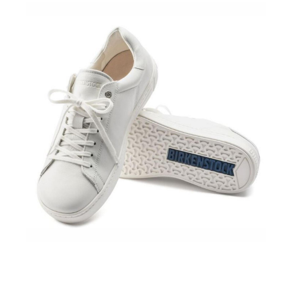 Birkenstock Levin NL Natural Leather White Sneaker  Narrow