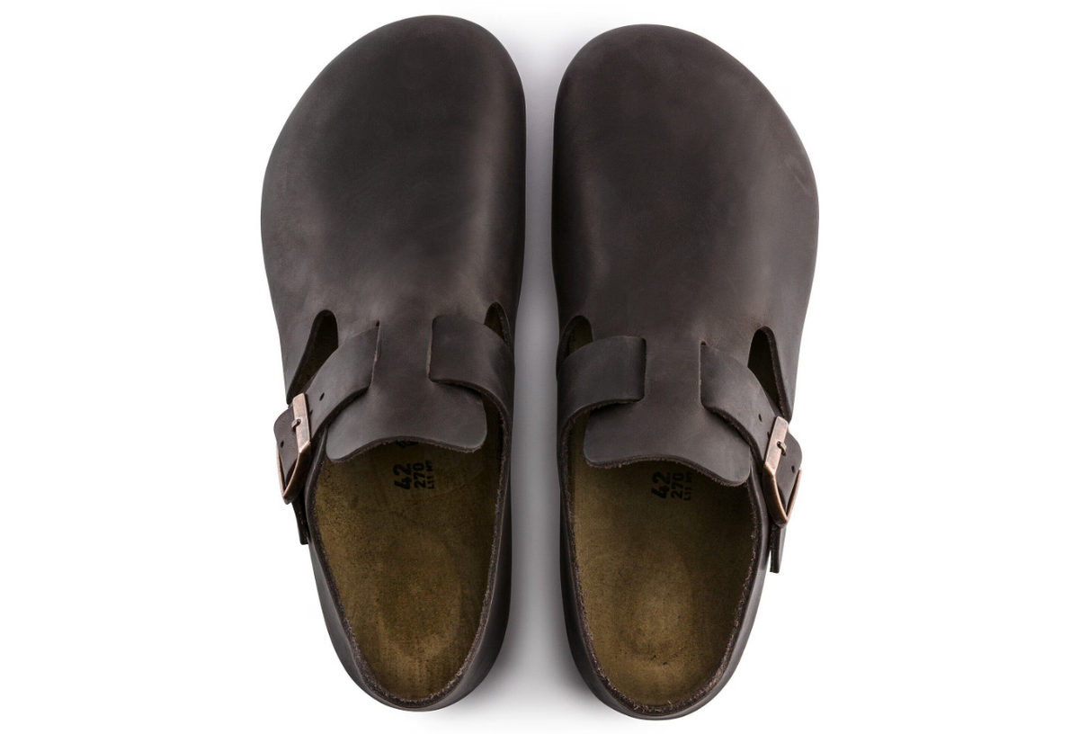 Birkenstock London Oiled Leather Habana Regular
