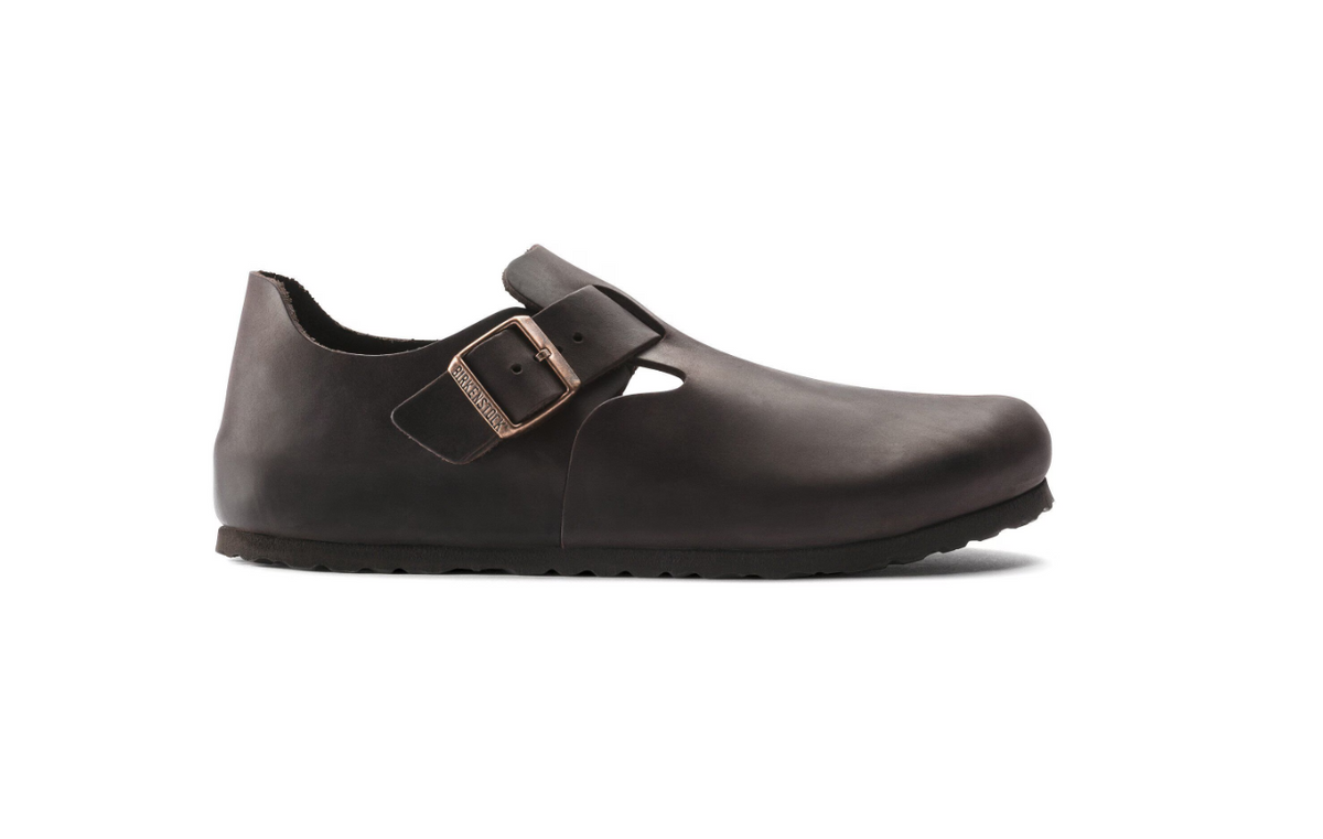 Birkenstock London Oiled Leather Habana Narrow