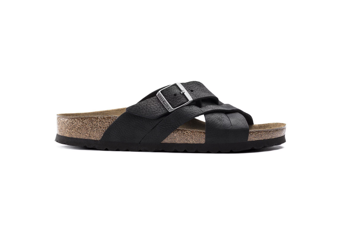 Birkenstock Lugano Oiled Leather Camberra Old Black  Regular